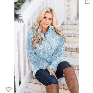 Sherpa COMFORTABLE HOODIE. Brand new